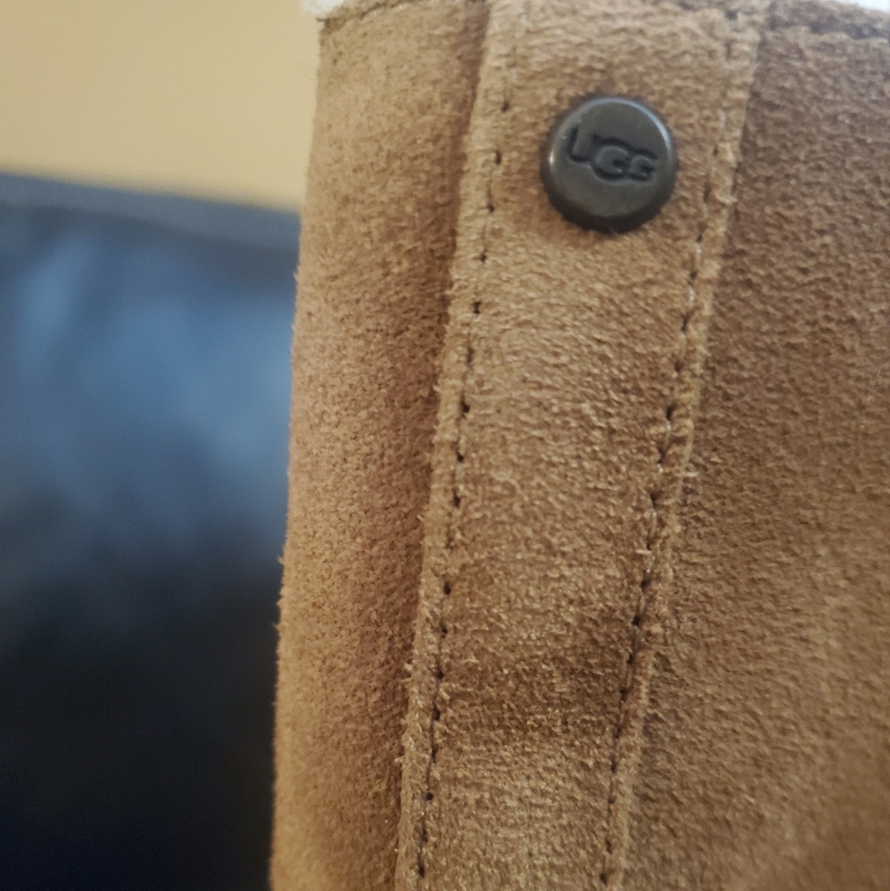 UGG Tan Suede Knee-High Boots - Picture 6 of 15